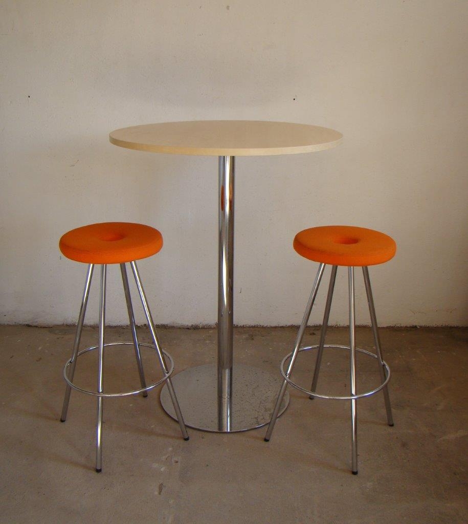 Stolik barowy wysoki śr. 80 cm