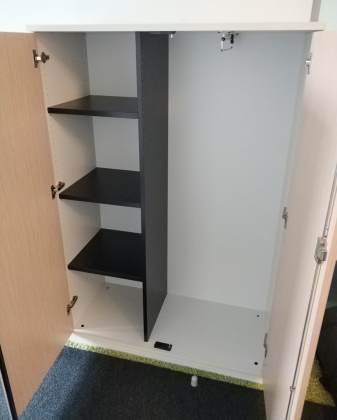 Szafa Steelcase 4OH ubraniowa z nadstawką - zdjęcie główneSzafa Steelcase 4OH ubraniowa z nadstawką - zdjęcie główne